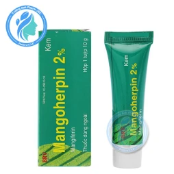 Mangoherpin 2% 10g - Thuốc điều trị bệnh ngoài da do virus herpes