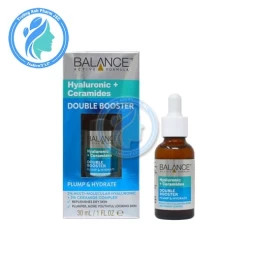 Tinh Chất Balance Active Formula Hyaluronic + Ceramides Double Booster Plump & Hydrate Serum 30ml