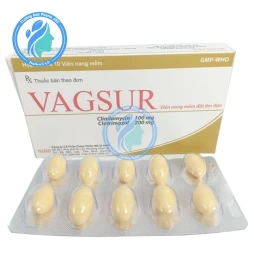 Vagsur Medisun - Hỗ trợ điều trị nhiễm khuẩn hỗn hợp tại âm đạo