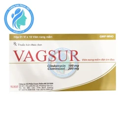 Vagsur Medisun - Hỗ trợ điều trị nhiễm khuẩn hỗn hợp tại âm đạo