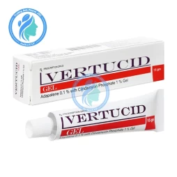 Vertucid Gel 15g - Thuốc bôi điều trị mụn trứng cá hiệu quả