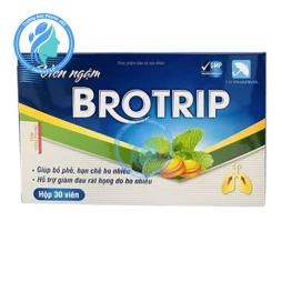 VIÊN NGẬM BROTRIP - Giúp bổ phế, hỗ trợ hạn chế ho nhiều