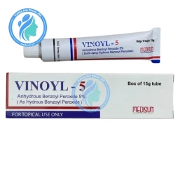 Vinoyl-5 - Điều trị tại chỗ mụn trứng cá của dược phẩm Me Di Sun