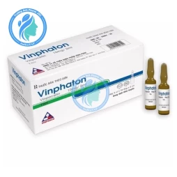 Vinphaton 10mg/2ml - Thuốc điều trị rối loạn tuần hoàn máu não