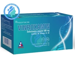 Vinroxamin 500mg - Thuốc điều trị ngộ độc sắt
