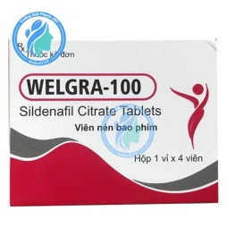 Welgra-100 - Thuốc điều trị rối loạn cương dương hiệu quả