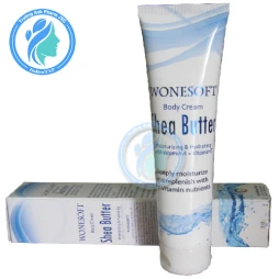 Wonesoft Body Cream Shea Butter 125ml - Kem dưỡng ẩm chuyên sâu