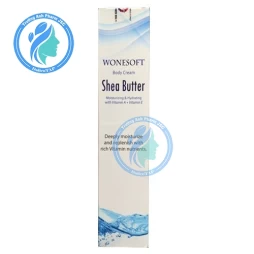 Wonesoft Body Cream Shea Butter 125ml - Kem dưỡng ẩm chuyên sâu