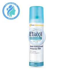 Xịt chân Etiaxil Deodorant Anti-transpirant 48h Pieds Peaux Sensibles vaporisateur 100ml