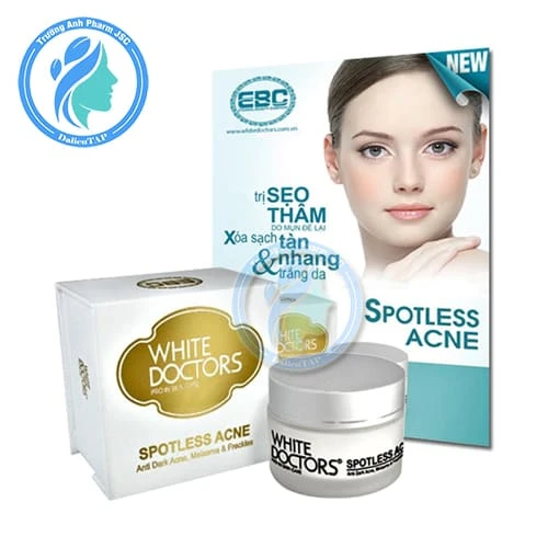 White Doctors - Spotless Acne - Kem giảm thâm mụn và trị sẹo
