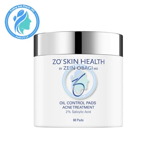 ZO Skin Health Oil Control Pads Acne Treatment A(60 miếng) - Miếng tẩy tế bào chết